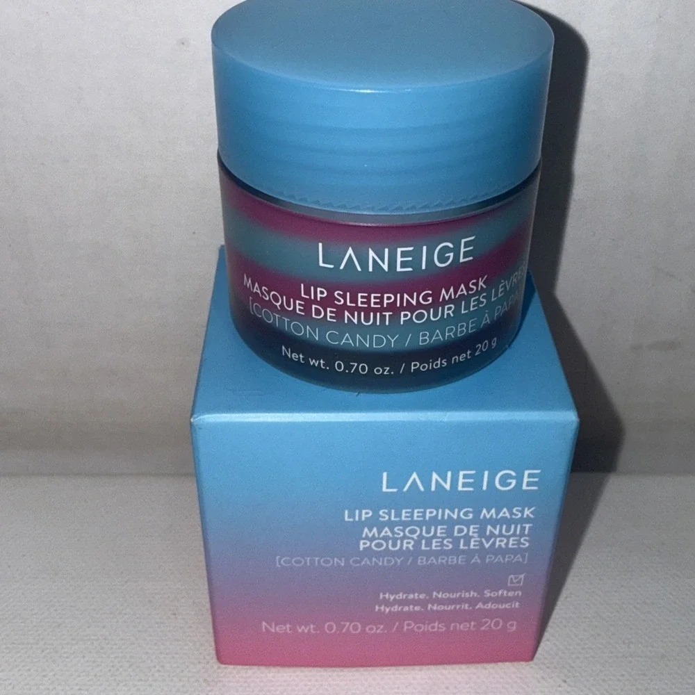 LANEIGE Lip Sleeping Mask - Cotton Candy Swirl Full Size LIMITED EDITION! NIB